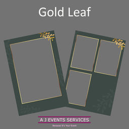 Gold Leaf Magic Mirror Image Overlay Option