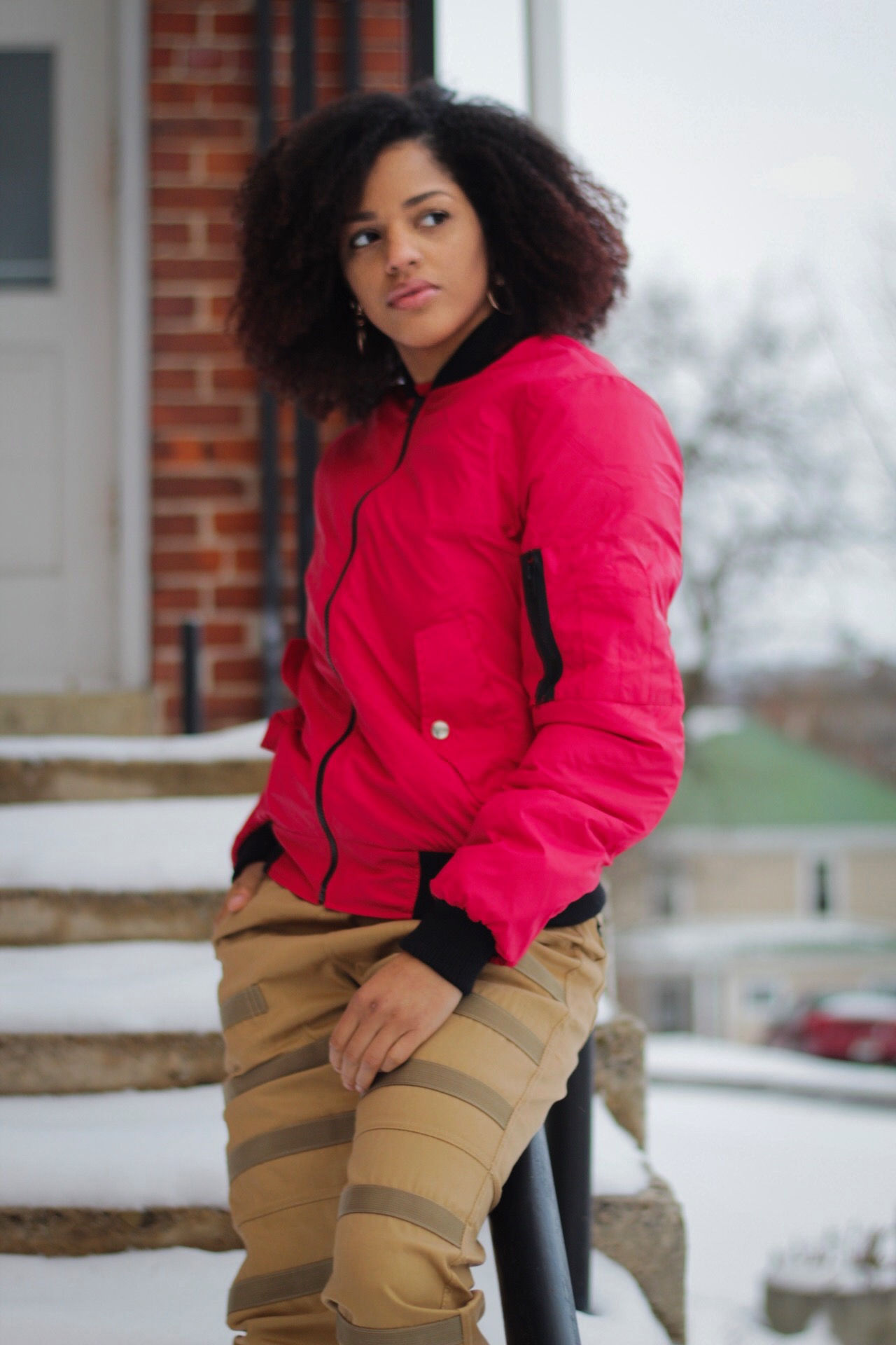 Scarlet Bomber Jacket