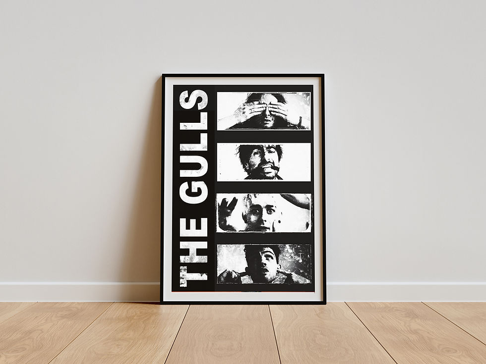 Thumbnail: The Gulls • Faces Poster