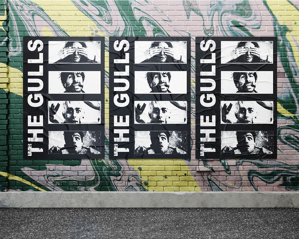 Thumbnail: The Gulls • Faces Poster
