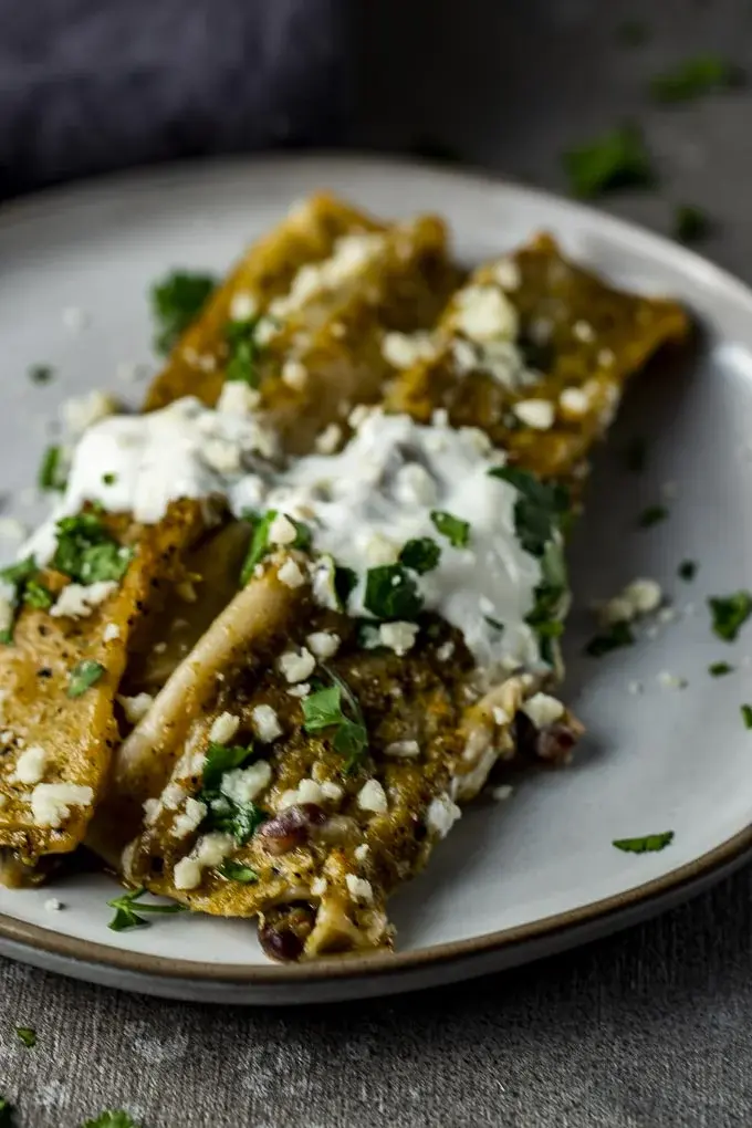 Thumbnail: Cheesy Pulled Pork Enchiladas