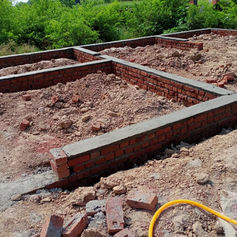 Bauphase der Patty’s Child Clinic Chak No.16, Pakistan