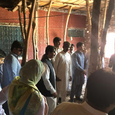 Feierliches Richtfest der Patty’s Child Clinic in Mianwal Ranjha, Pakistan