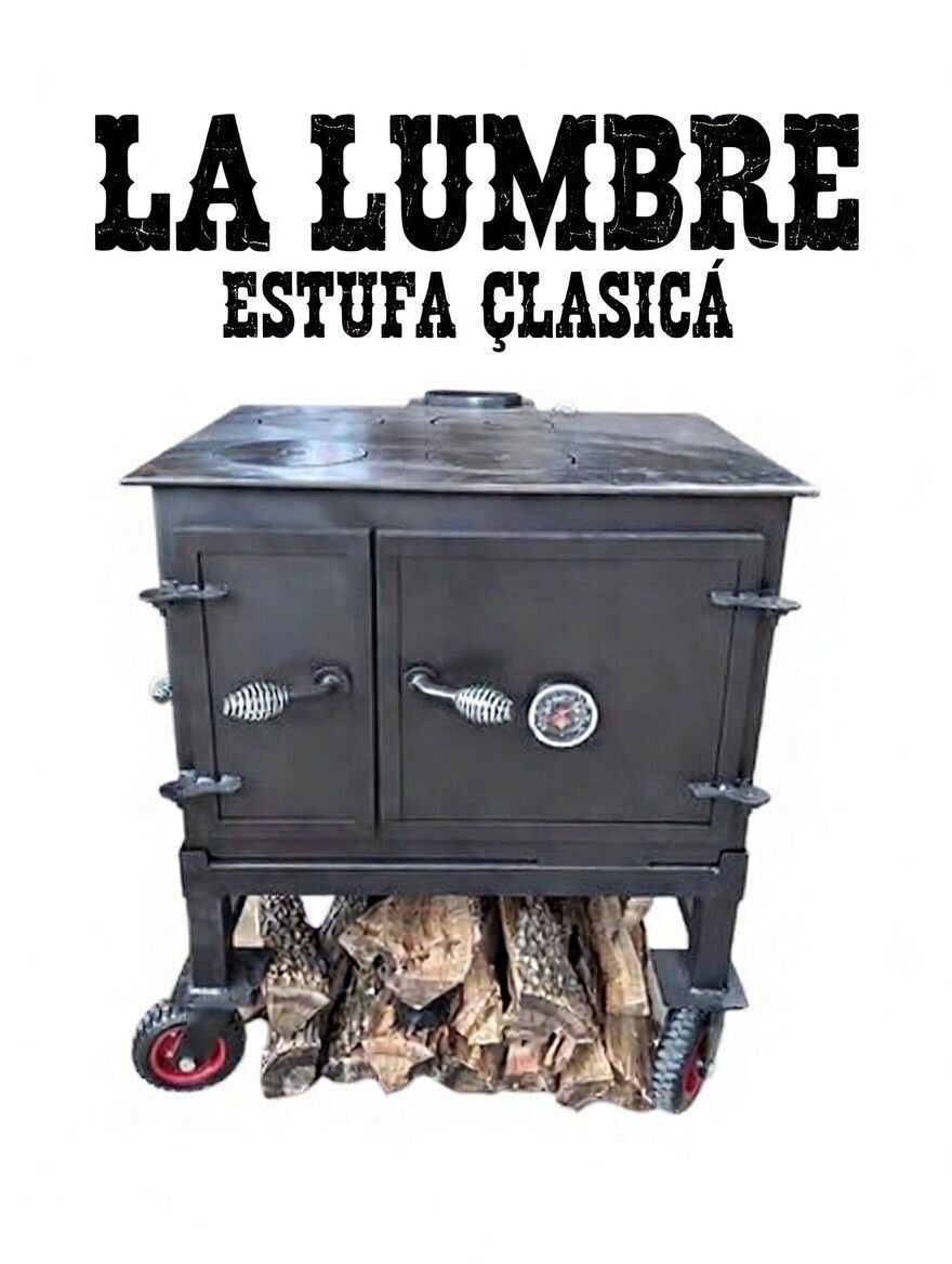 Estufa de leña clasica