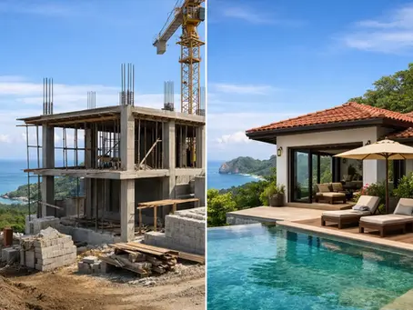 New Build Versus Renovation in Costa Rica