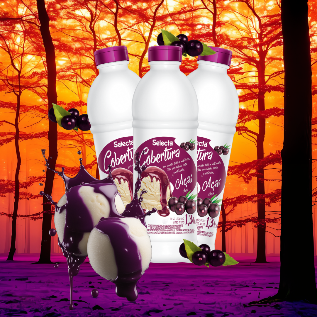 Selecta Cobertura Açaí
