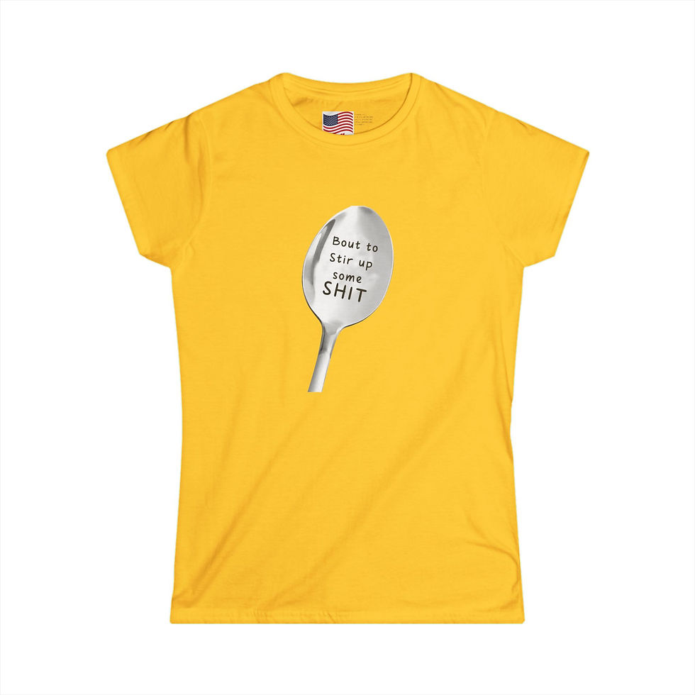 Thumbnail: STIR UP SOME SHIT  Women's Softstyle Tee