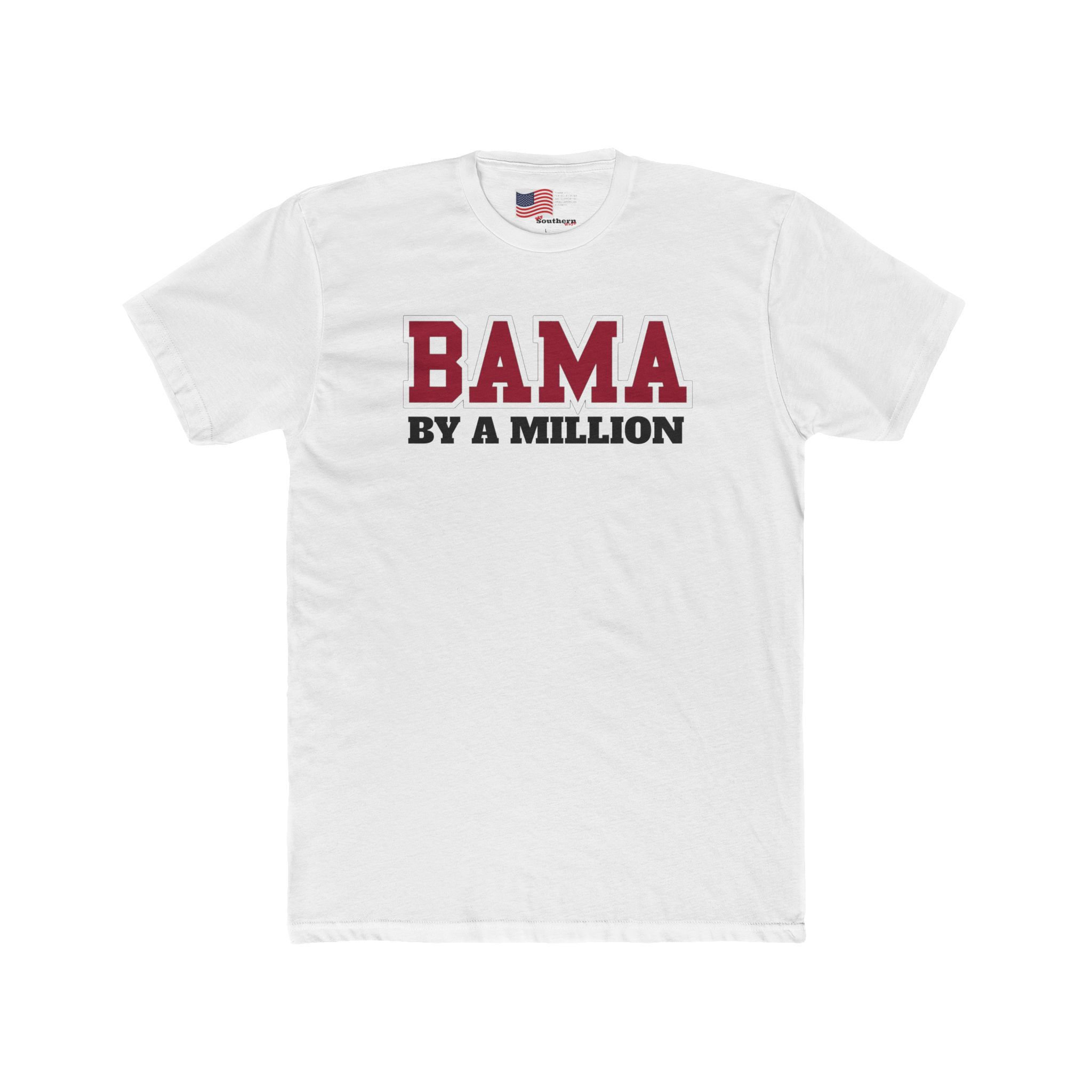 BAMA MILLION Men's Cotton Crew Tee