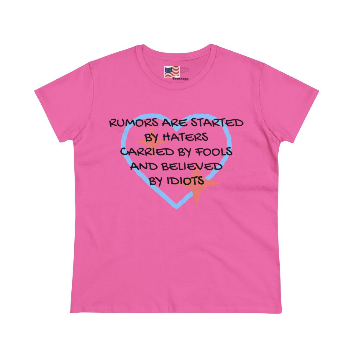 RUMORS Women's Midweight Cotton Tee