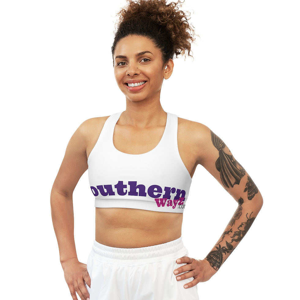 Thumbnail: MSWZ Seamless Sports Bra (AOP)