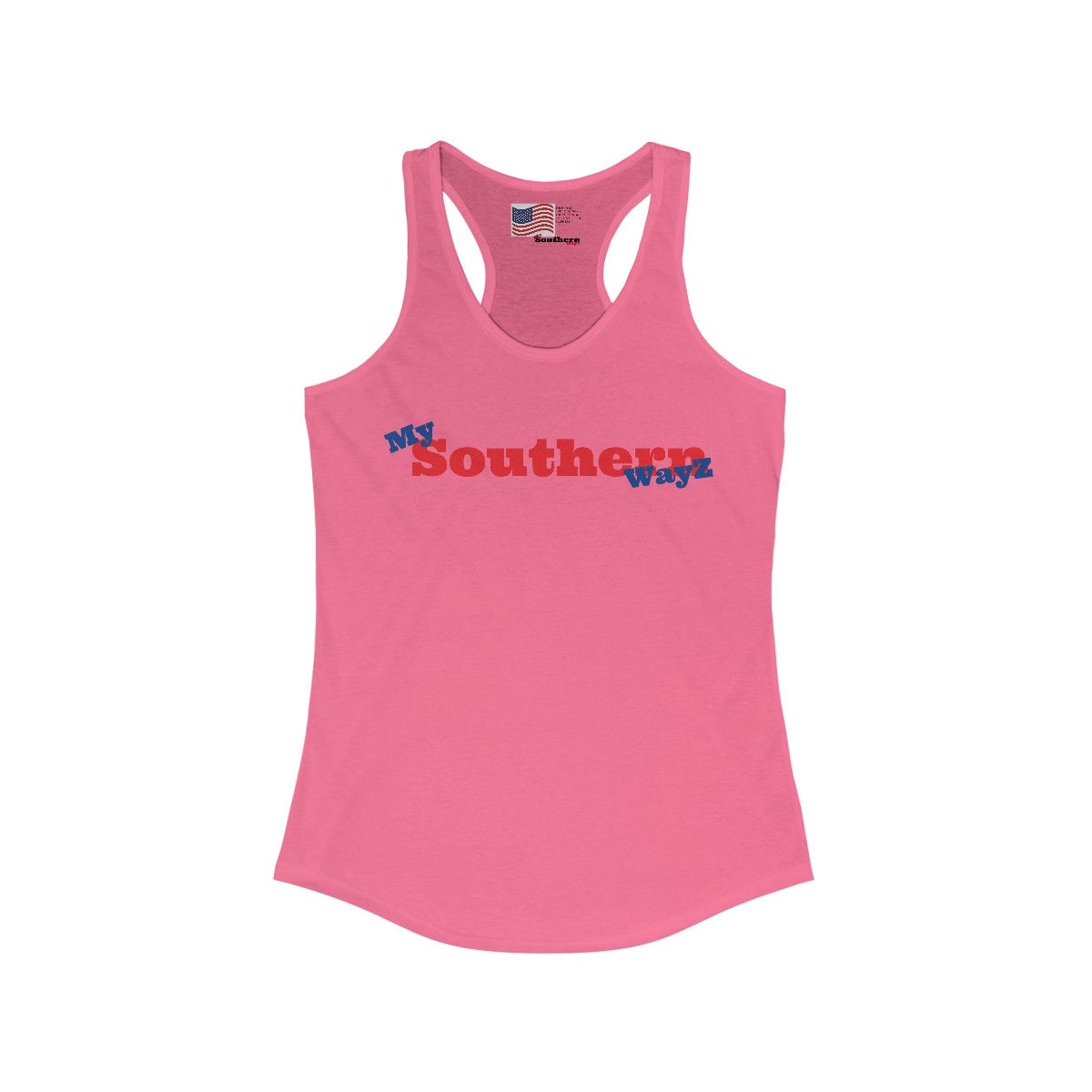 MSWZ (FRT ONLY) Women's Ideal Racerback Tank