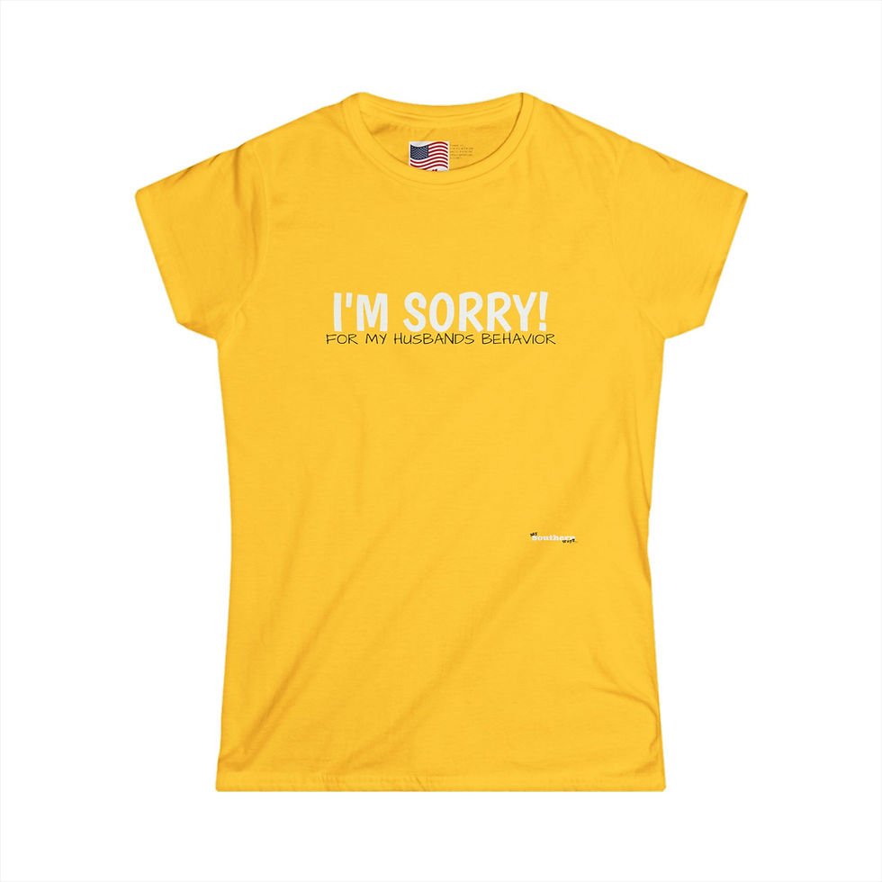 Thumbnail: I'M SORRY! Women's Softstyle Tee