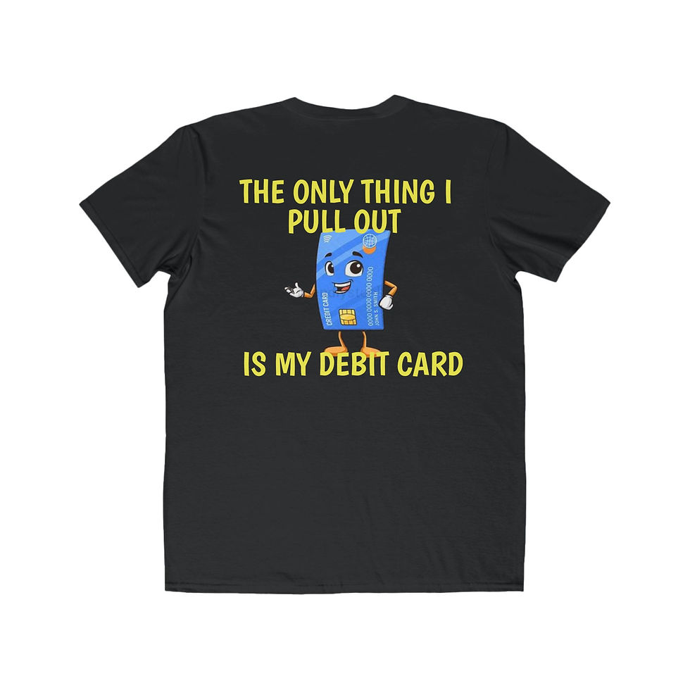 DEBIT CARD Men's Lightweight Fashion Tee