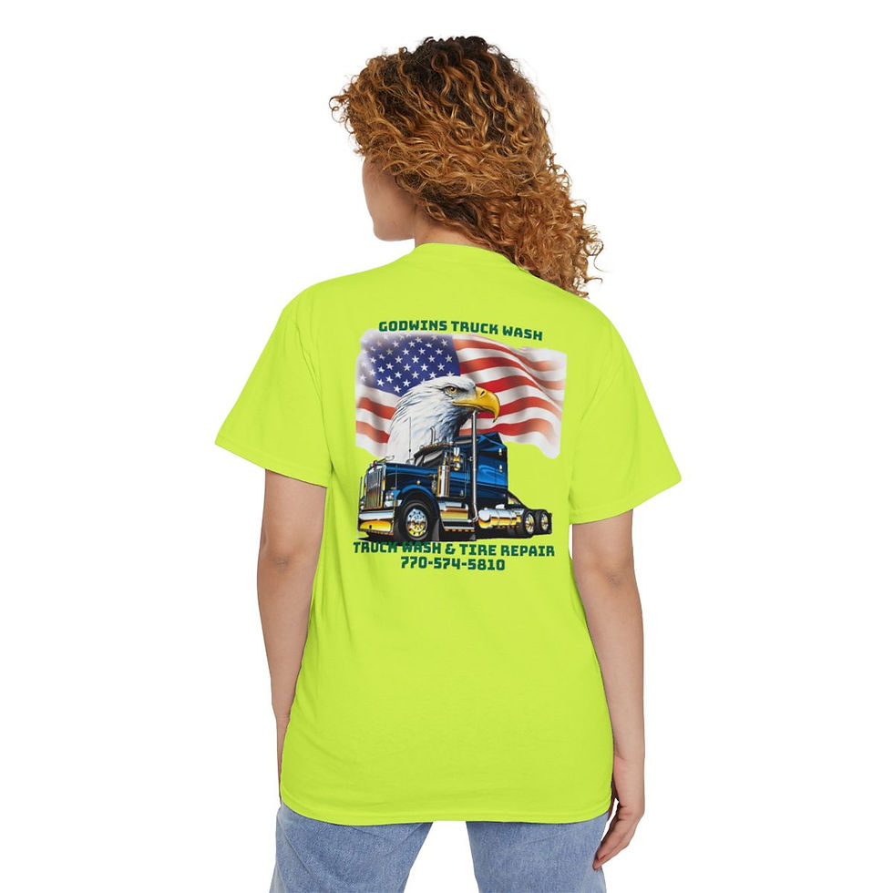 Thumbnail: GODWIN Unisex Heavy Cotton Pocket Tee