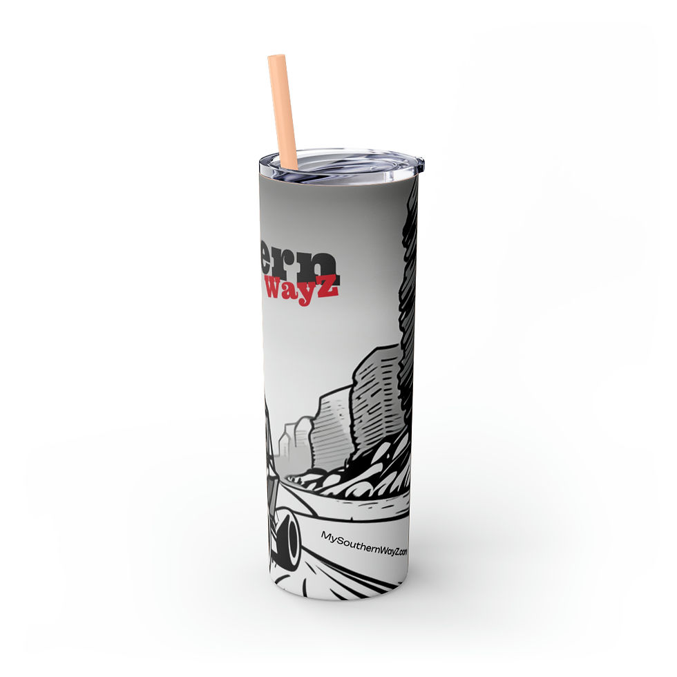 Thumbnail: Skinny Tumbler with Straw, 20oz