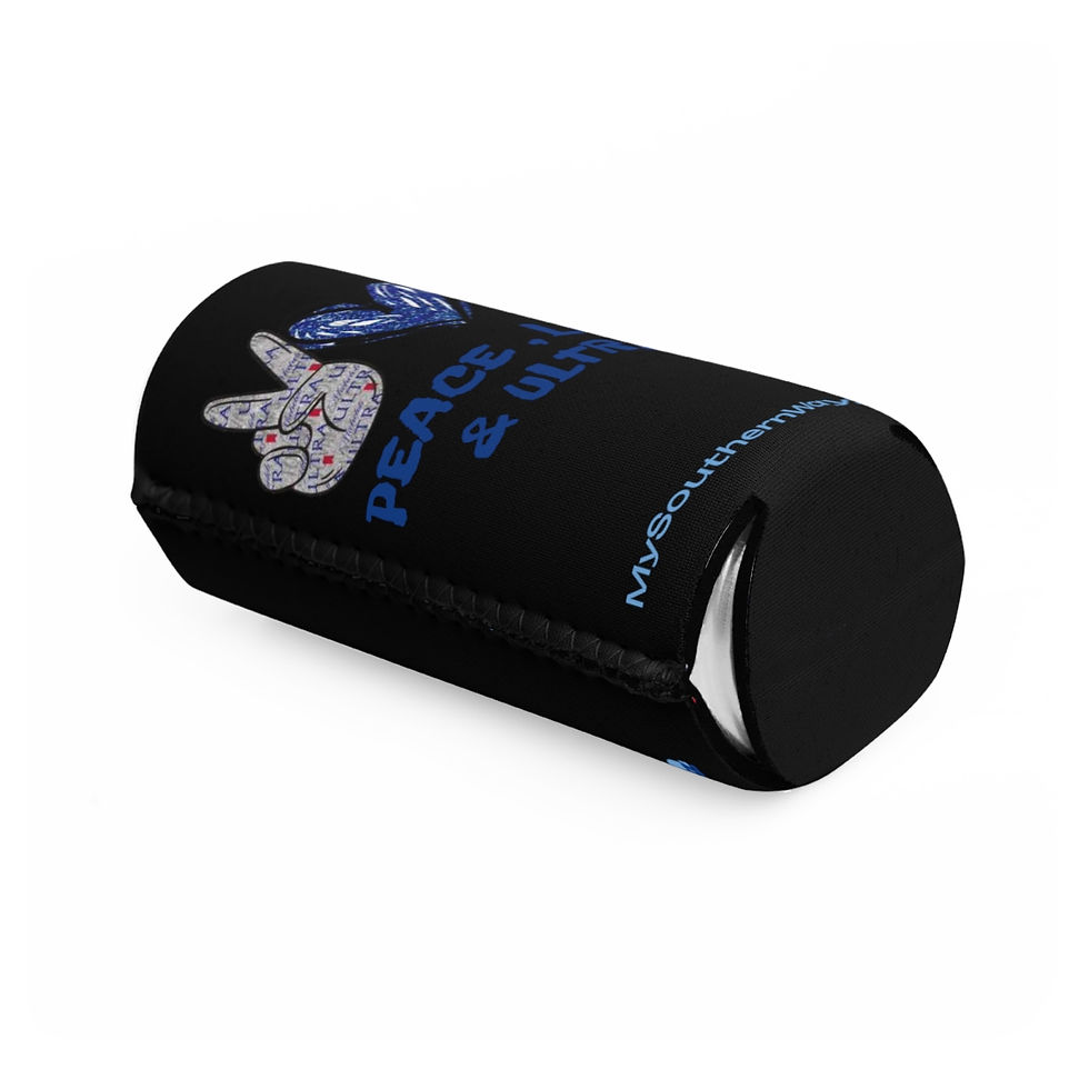 Thumbnail: PEACE LOVE ULTRA Slim Can Cooler
