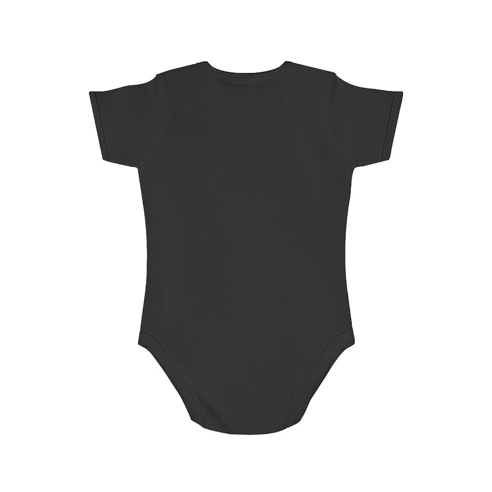 Thumbnail: BROKE DADDY Short Sleeve Baby Bodysuit