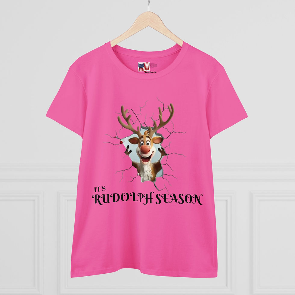 Thumbnail: RUDOUGH SEASON Women's Midweight Cotton Tee