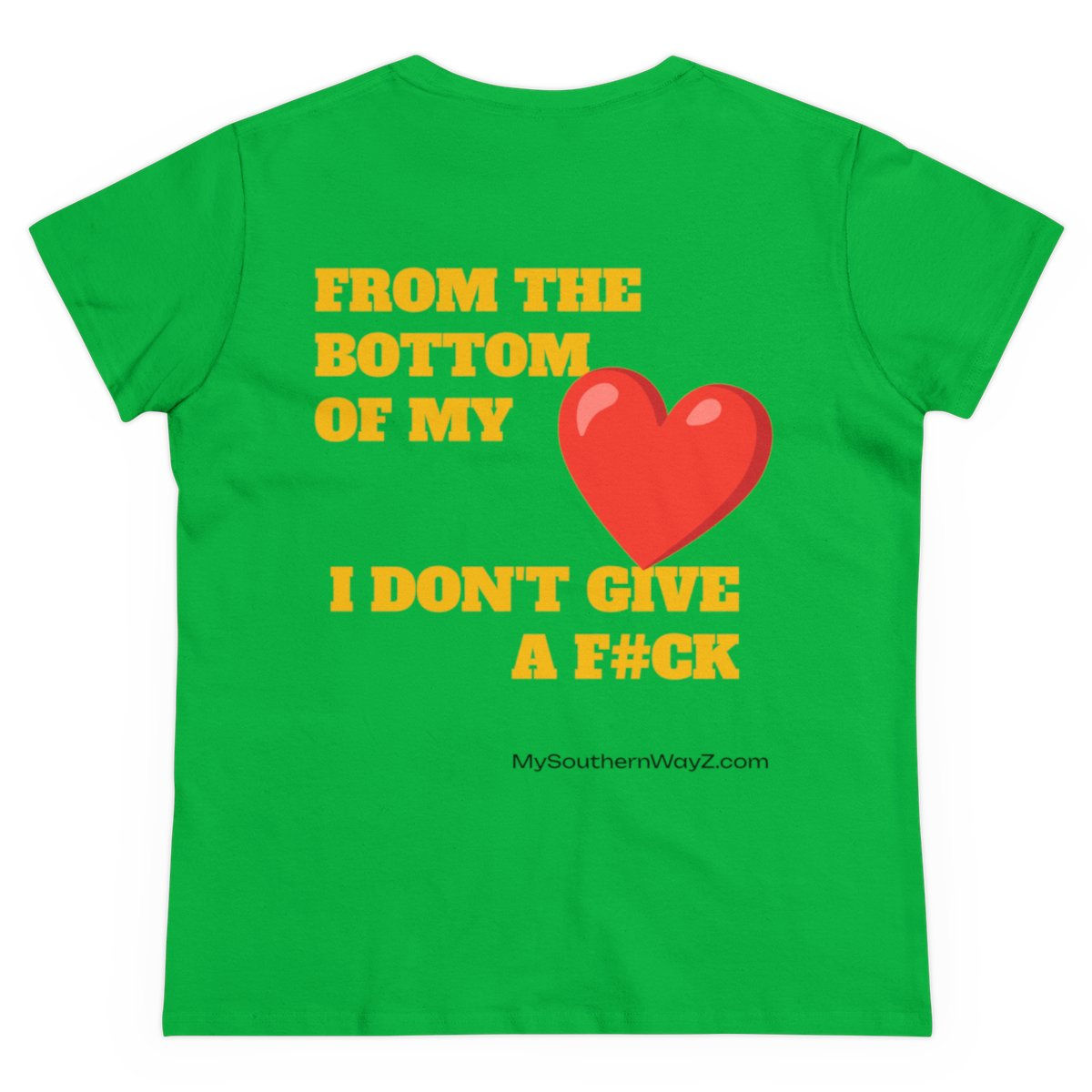HEART IDGAF Midweight Cotton Tee