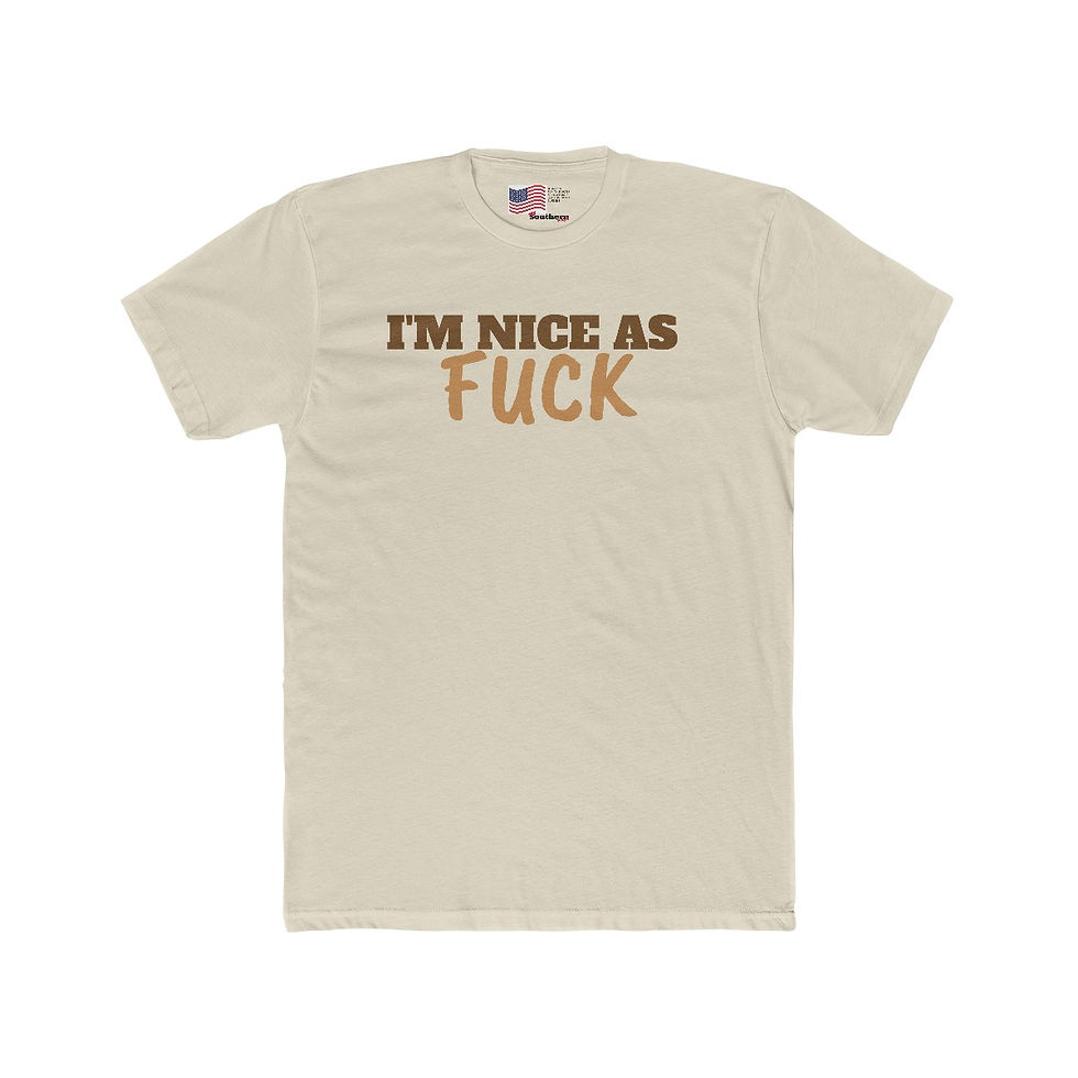 Thumbnail: NICE AF Men's Cotton Crew Tee