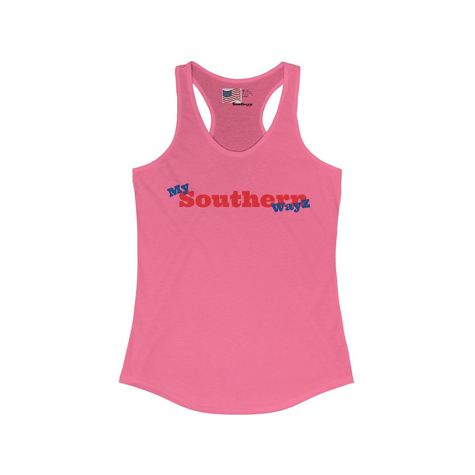 Thumbnail: MSWZ (FRT ONLY) Women's Ideal Racerback Tank