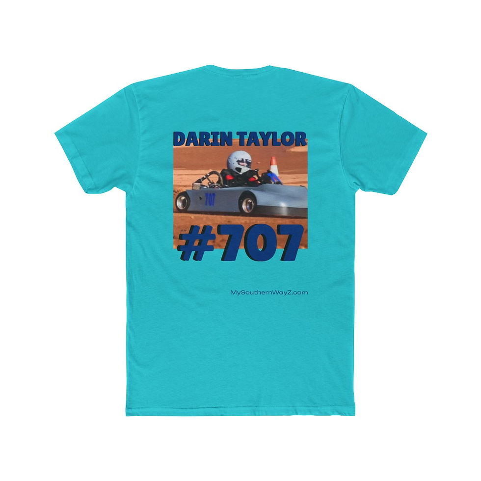 Thumbnail: MSWZ DARIN TAYLOR RACING Men's Cotton Crew Tee