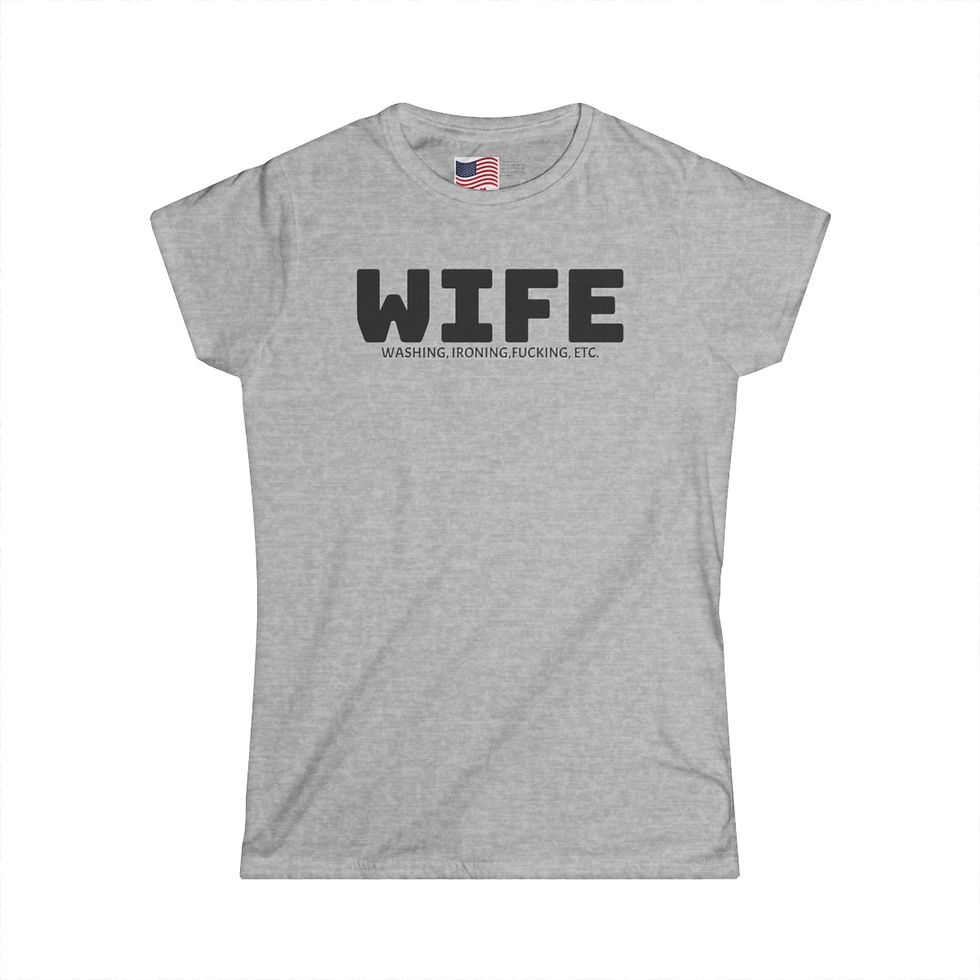 WIFE Women's Softstyle Tee
