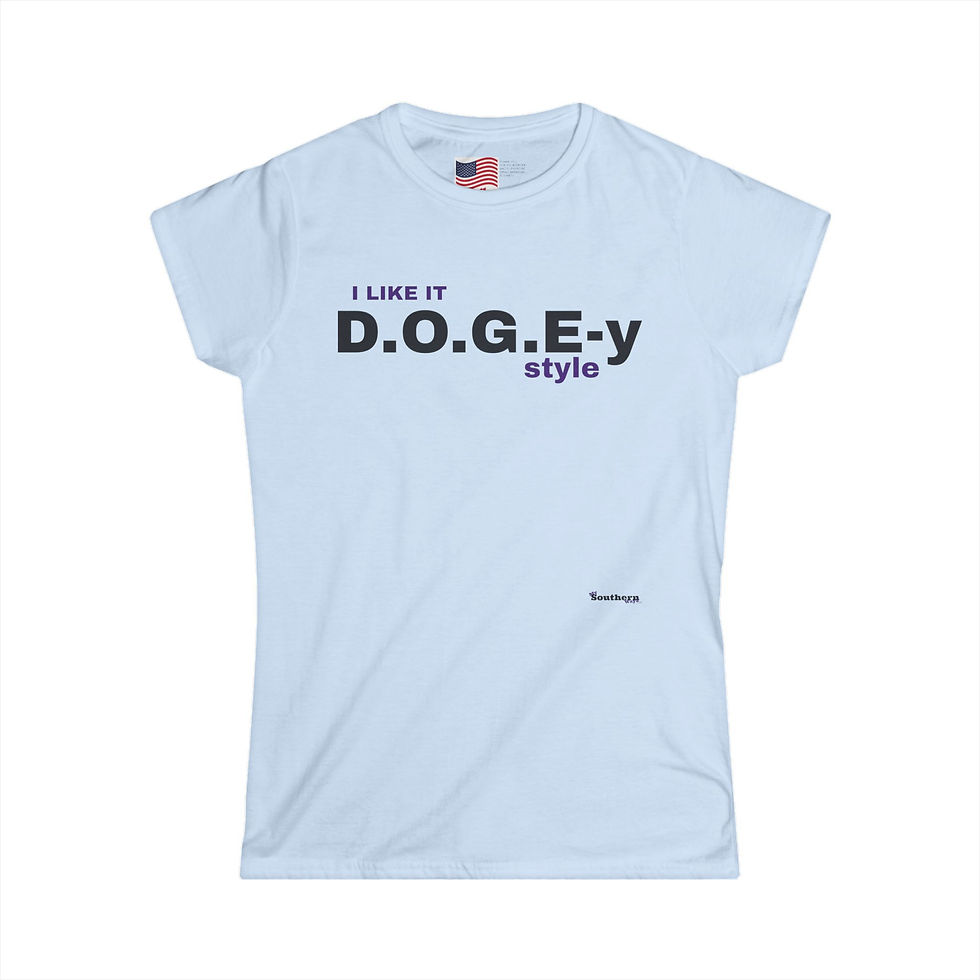 Thumbnail: DOGEy STYLE  Women's Softstyle Tee
