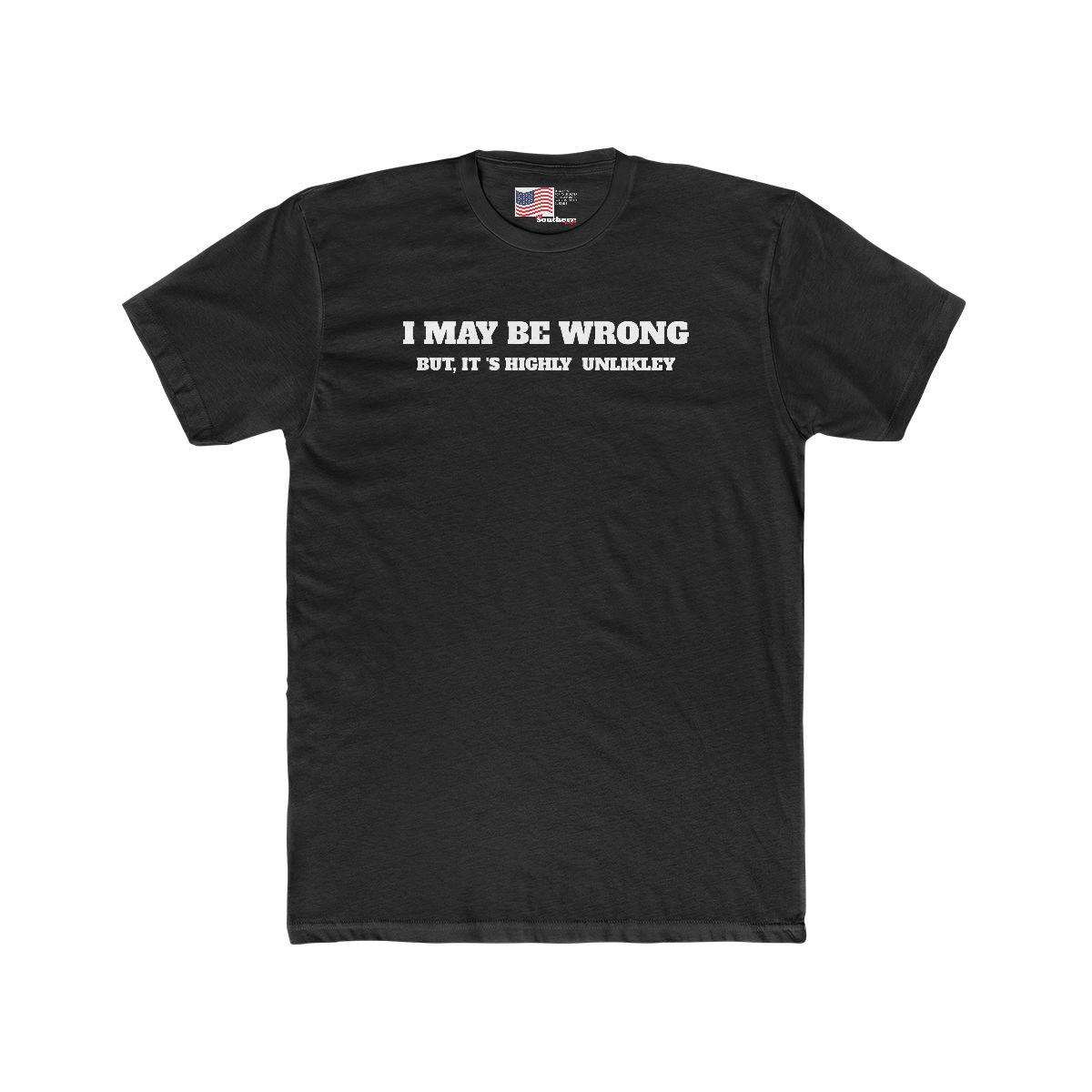 HIGHLY UNLIKEY Men's Cotton Crew Tee