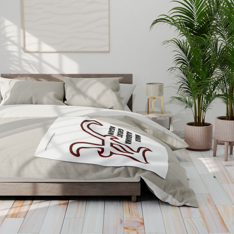 Thumbnail: MAGA BAMA Arctic Fleece Blanket