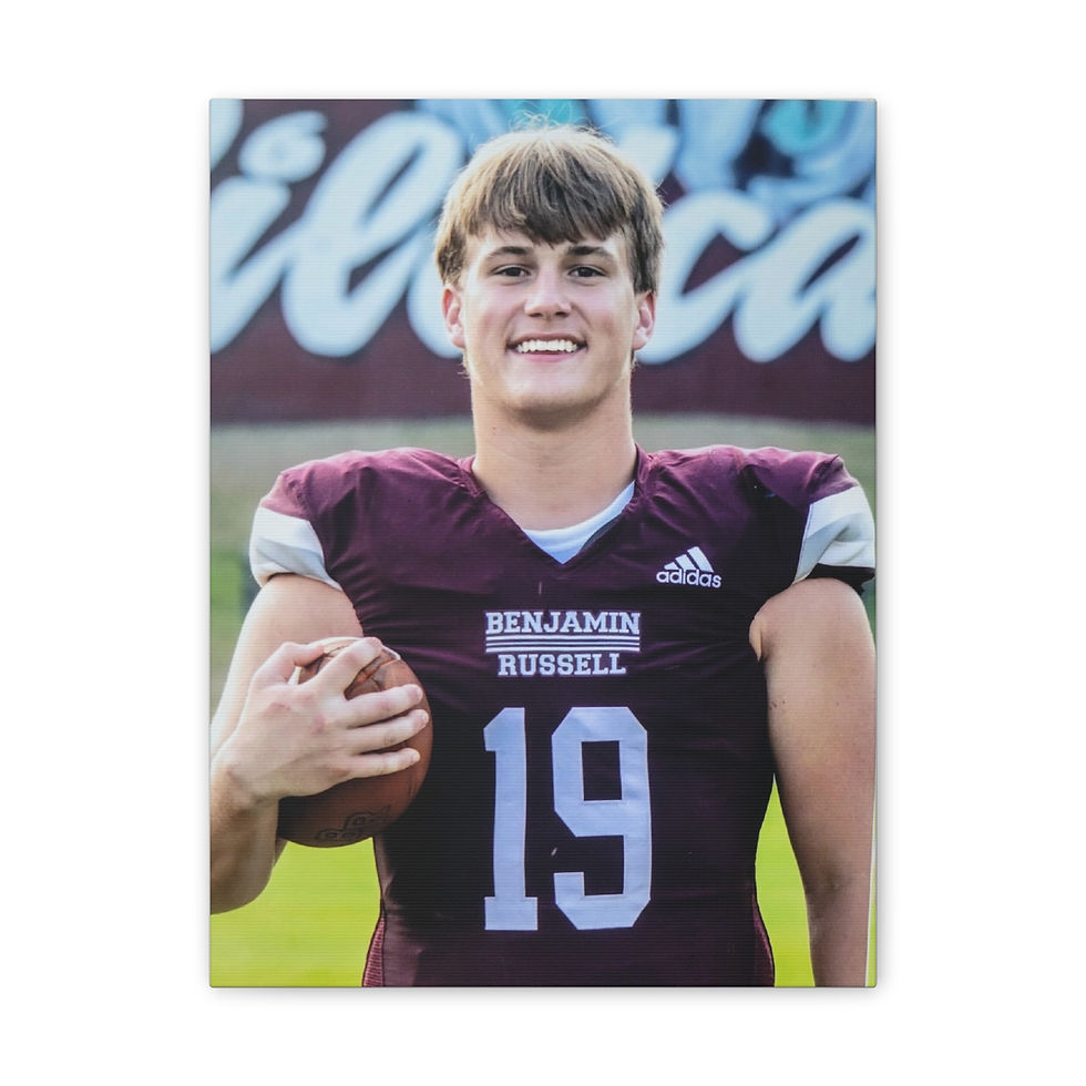 SHELTON Personalized Canvas Print