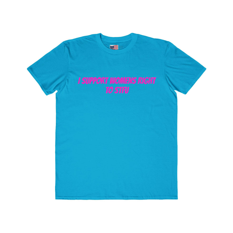 Thumbnail: RIGHT TO STFU  Men's Lightweight Fashion Tee