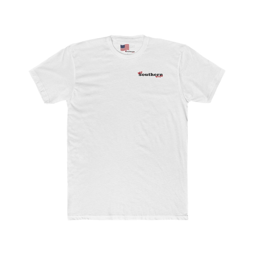 Thumbnail: HERE I AM  Men's Cotton Crew Tee