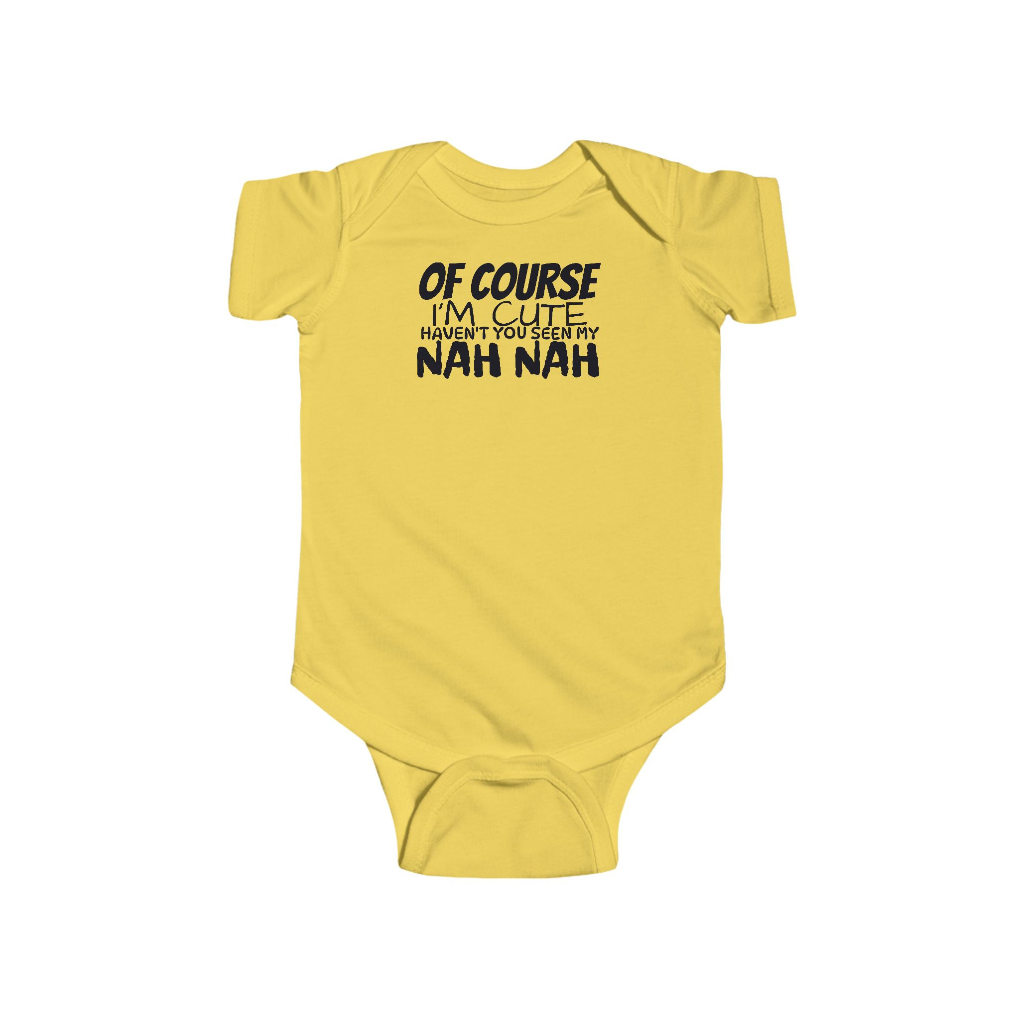 CUTE NAN NAH Infant Fine Jersey Bodysuit