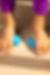 feet standing on Naboso Neuroball domes