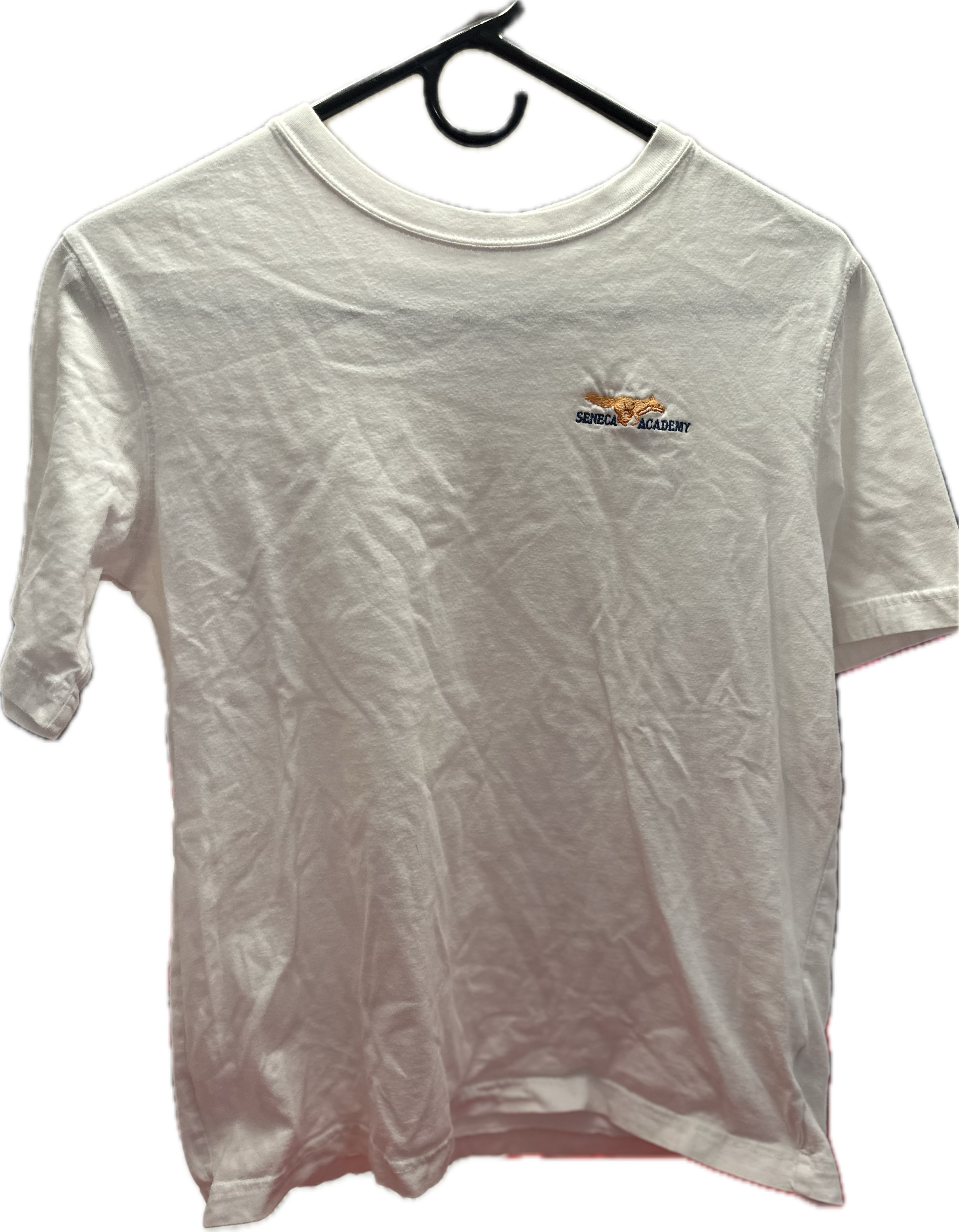 White Logo Tee L/14-16