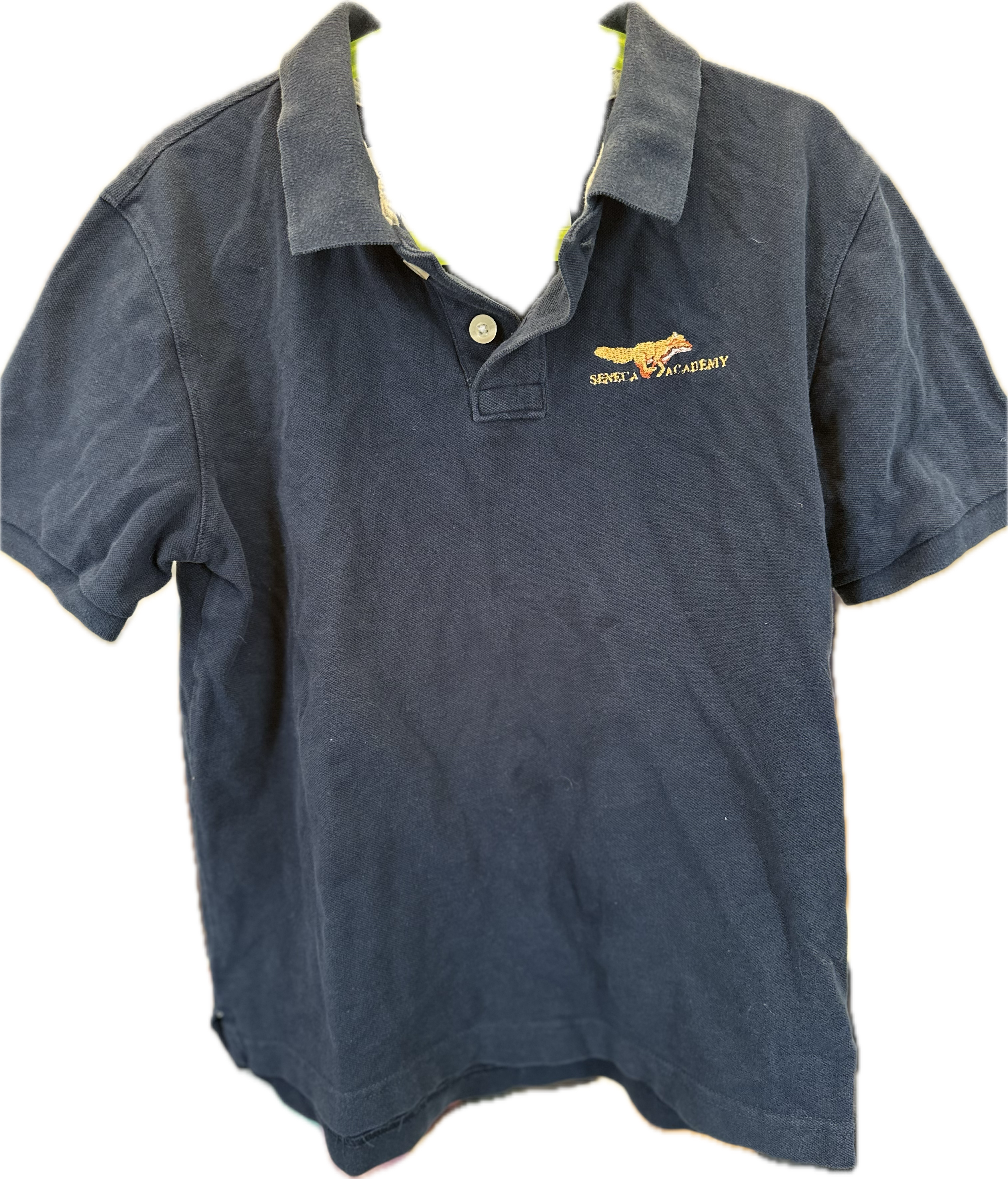 Navy Short Sleeve Polo M/8