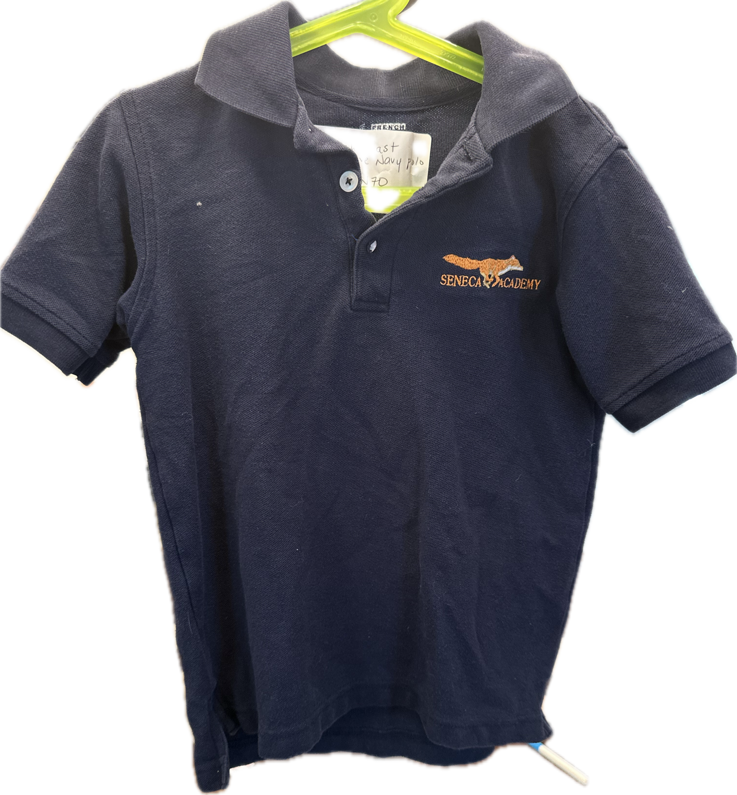 Short Sleeve Navy Polo 7