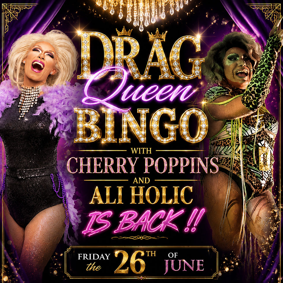 DRAG QUEEN BINGO IS BACK