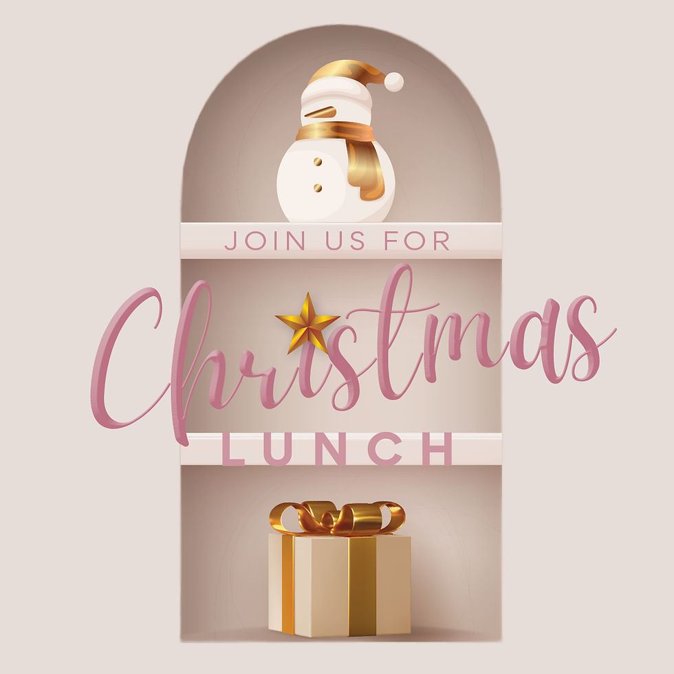 CHRISTMAS DAY LUNCH AT OUR HOUSE
