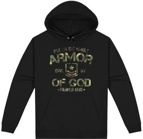Hoodie Full Armor Of God Shirt Put On The Whole Armor Of God