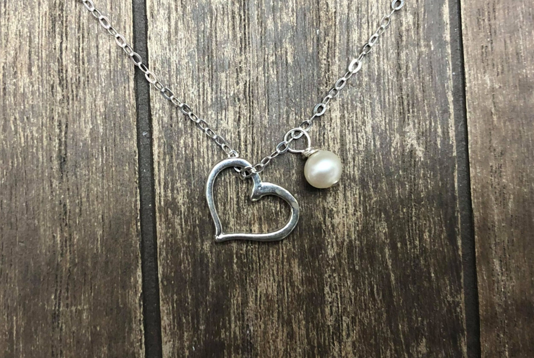 Dainty and Elegant Heart Pendant,925 Sterling Silver.