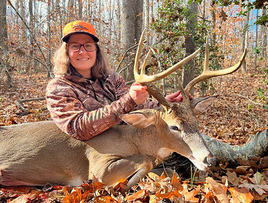 Jess and her buck