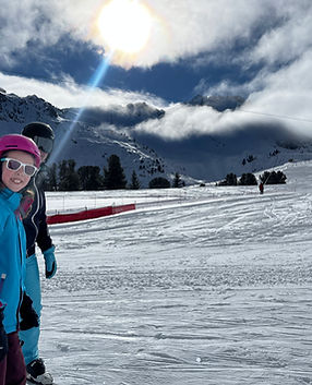 Private ski lessons La Plagne 