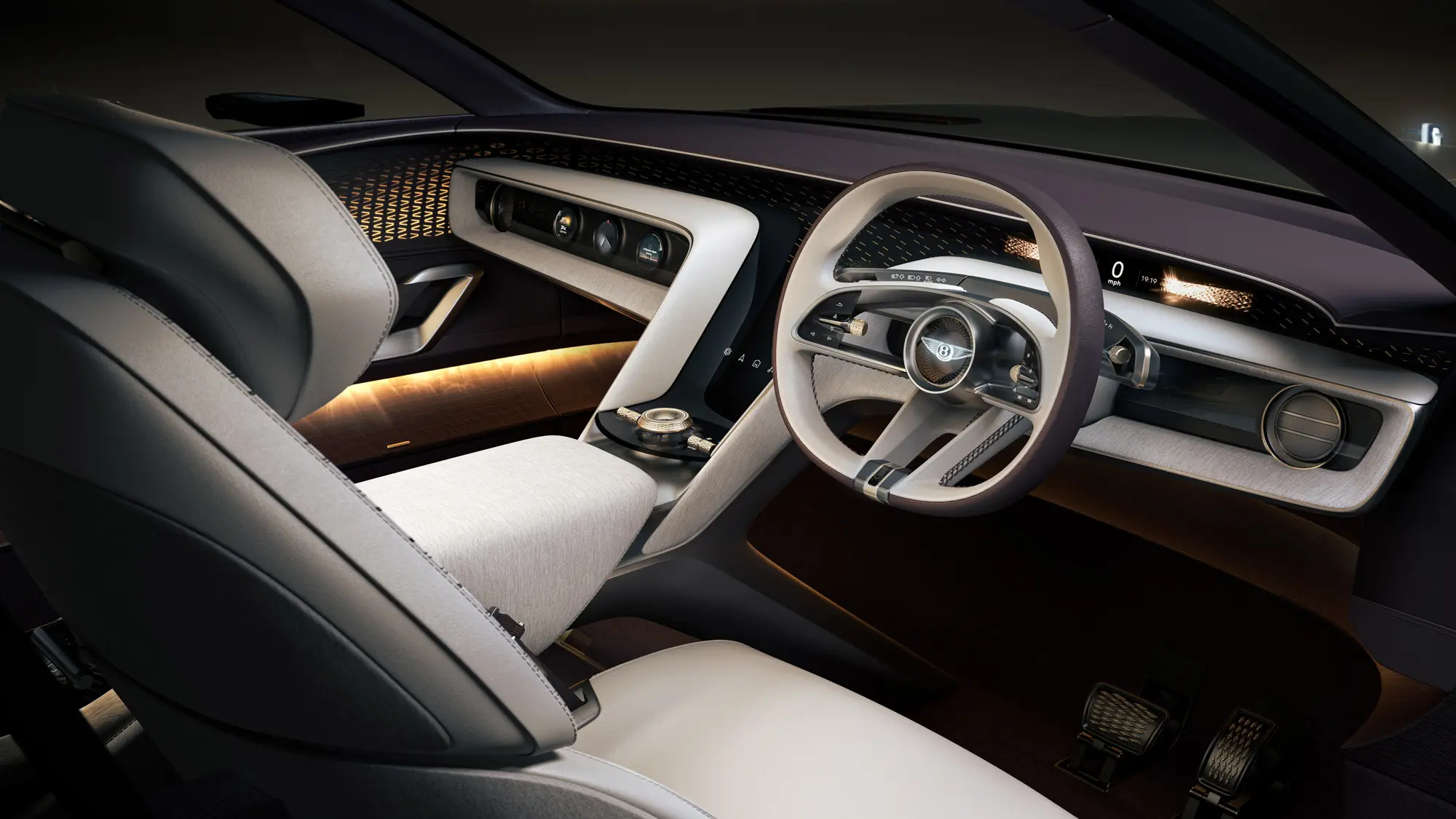 Bentley EXP 15 Interior front view