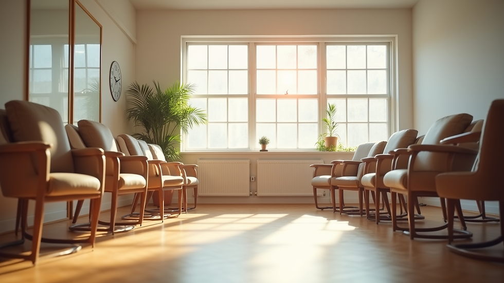 Stockfoto Coachingraum