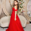 Thumbnail: red prom dress at glasgow showroom