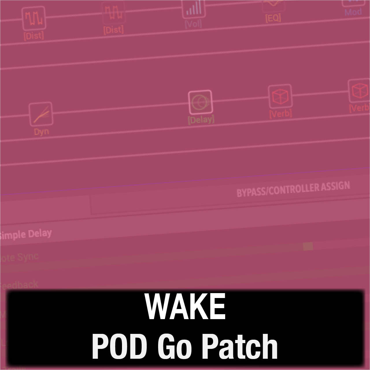 Wake // Hillsong Young and Free // POD Go Patch