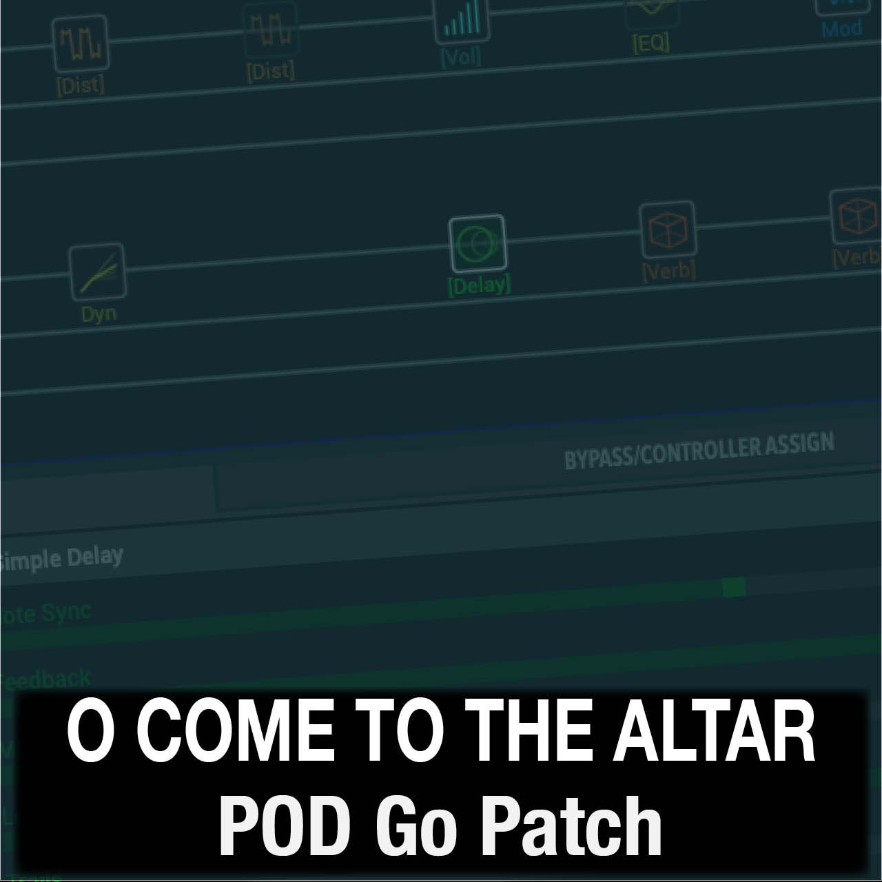O Come To The Alter // Elevation Worship // POD Go Patches