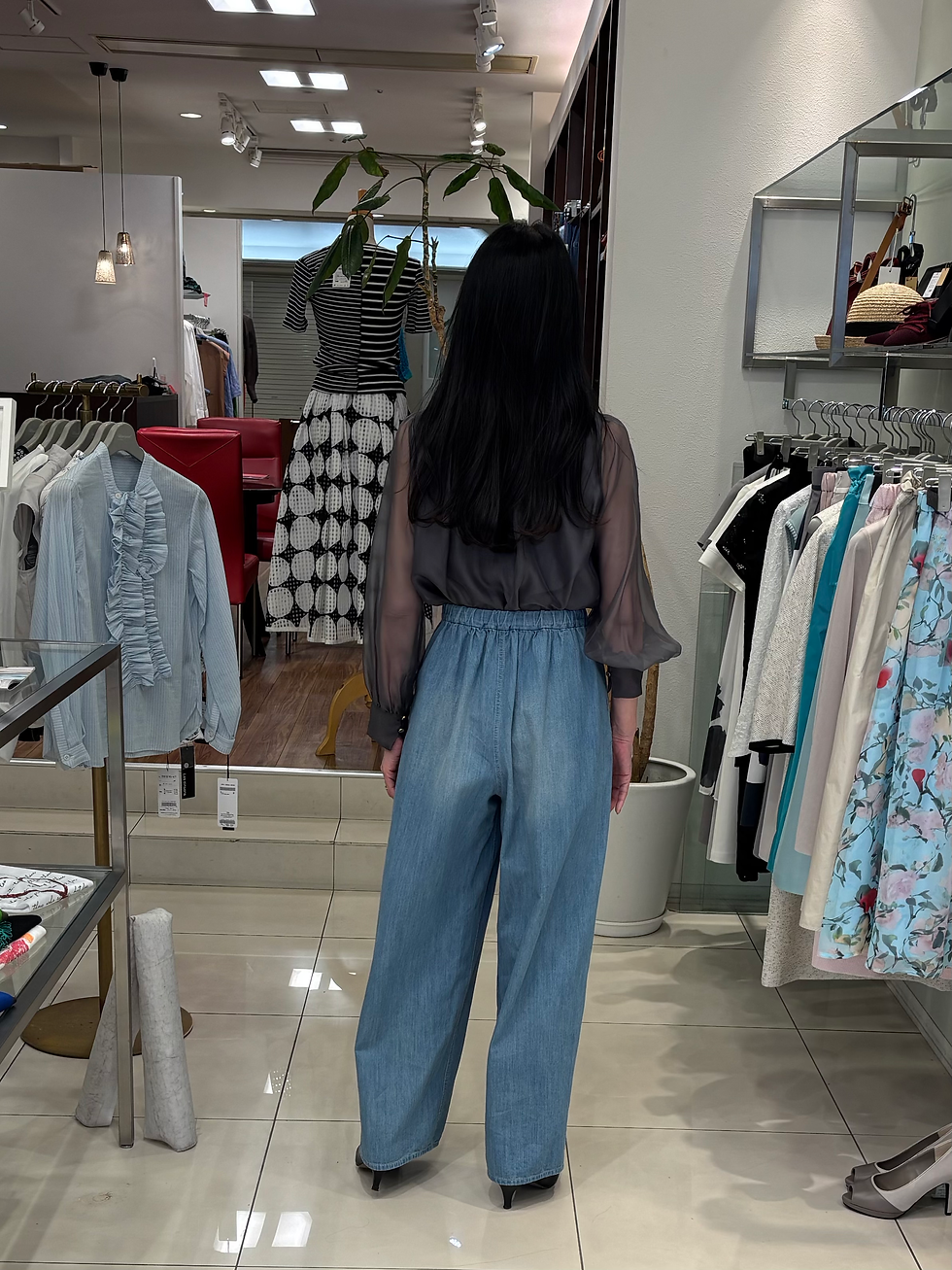 サムネイル： BEATING HEART デニムパンツ